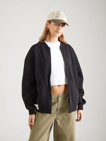 Veste mi-saison 'Studio Edition' ALPHA INDUSTRIES en noir : devant