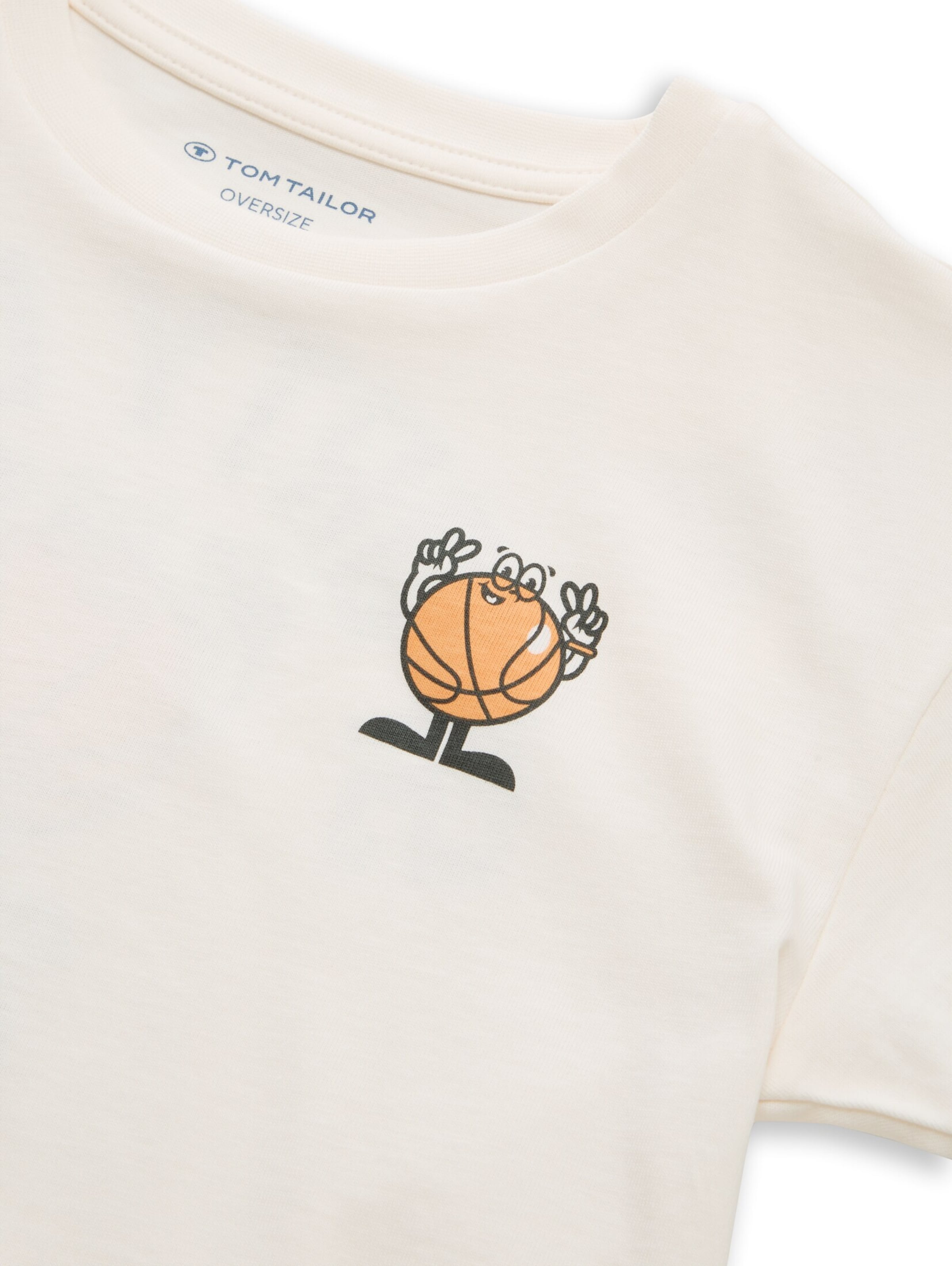 TOM TAILOR Shirt in White