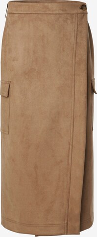 Salsa Jeans Skirt in Brown: front