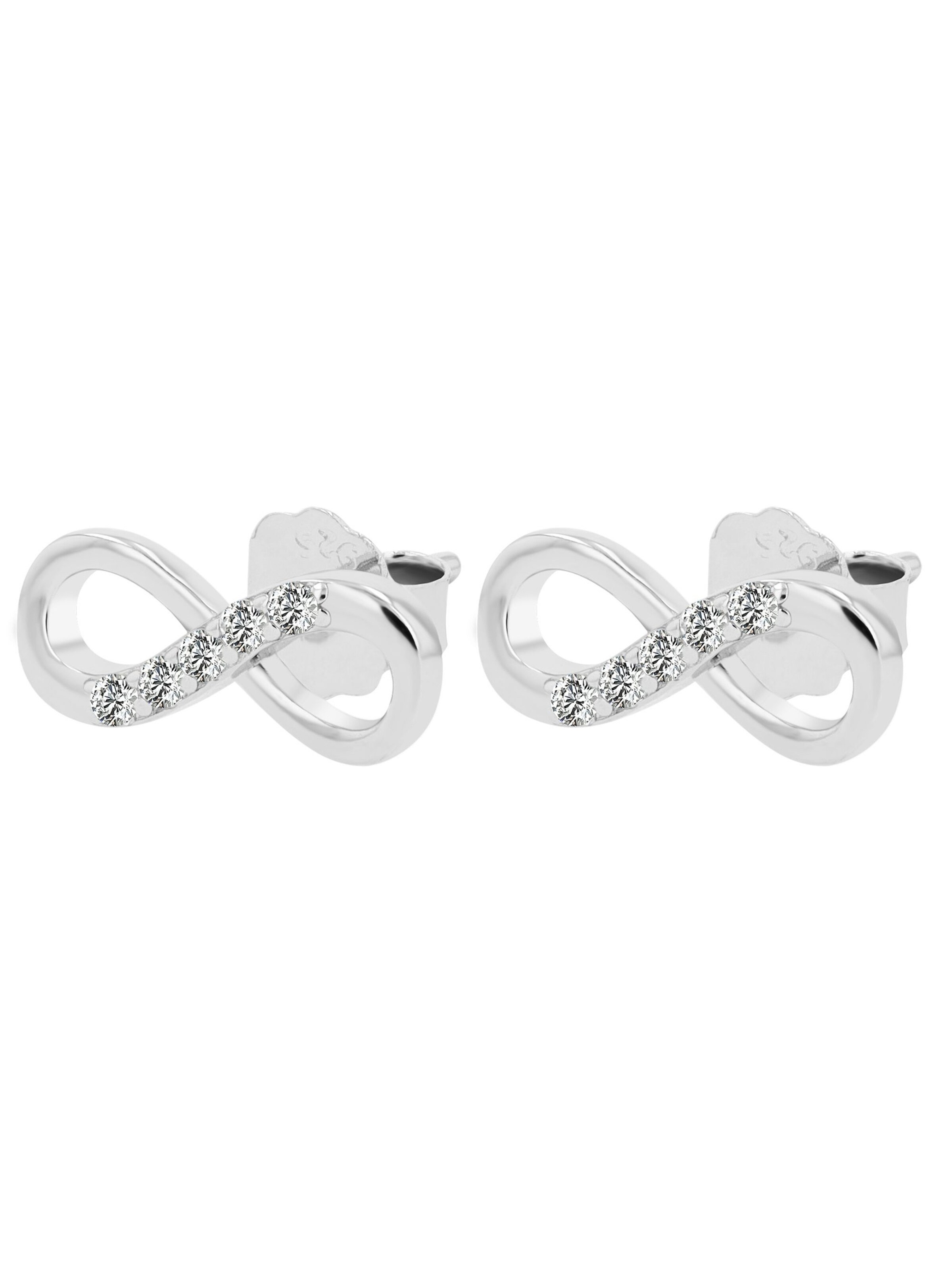 Akzent Earrings 'Aroa, 925 Sterlingsilber, hautverträglich' in Silver