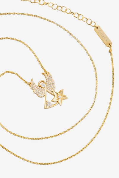 So Chic Ketting in de kleur Goud, Productweergave