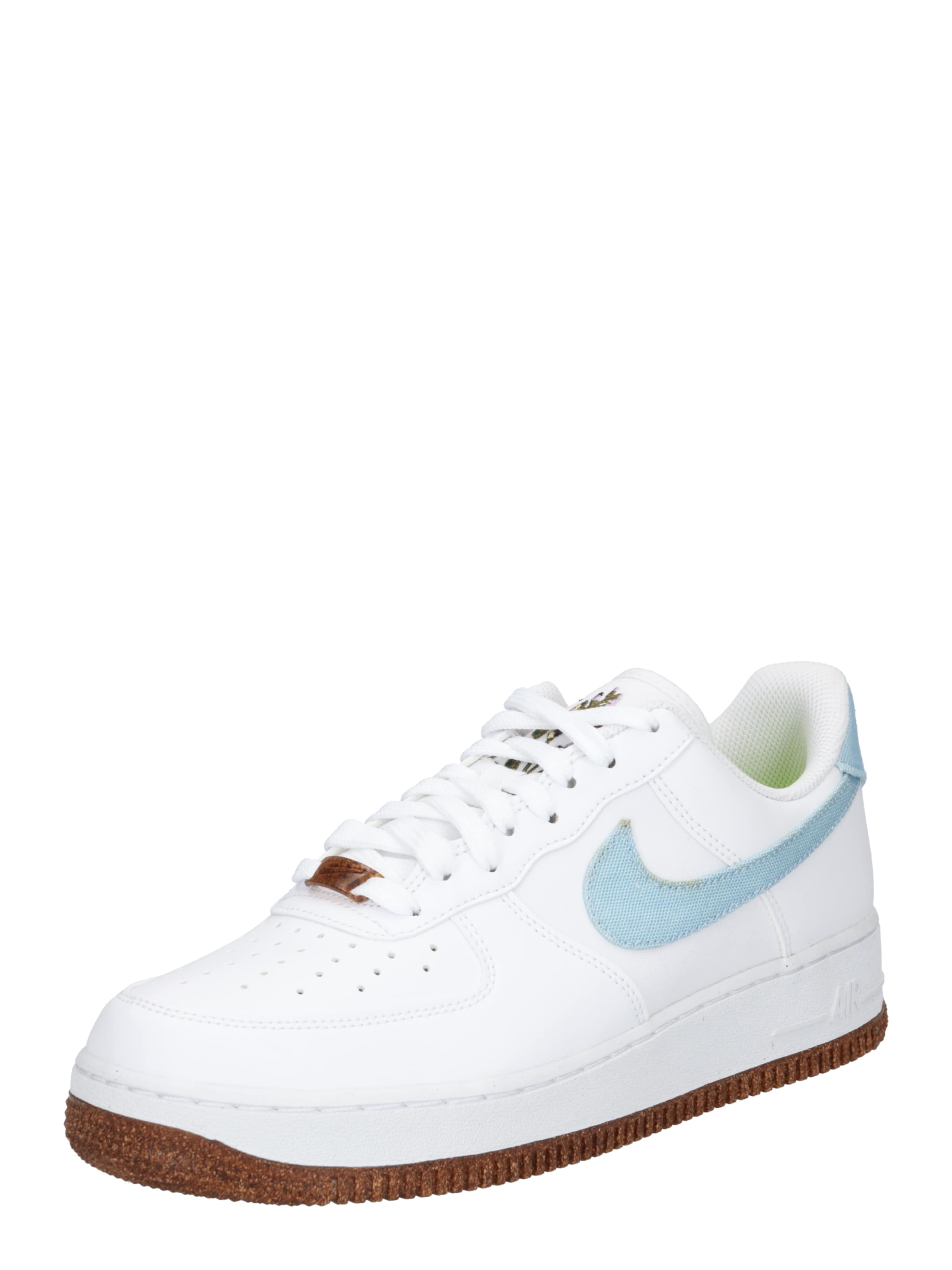 balts Nike Sportswear Zemie brīvā laika apavi 'AIR FORCE 1': no priekšpuses