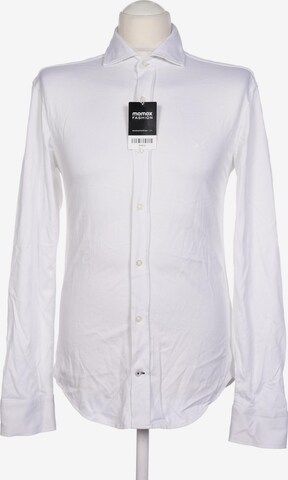 SANSIBAR Button Up Shirt in XS in White: front