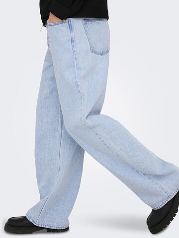 Only & Sons Wide leg Jeans 'ONSREMI' in Blue
