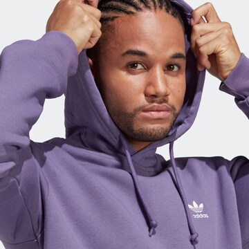 ADIDAS ORIGINALS Sweatshirt 'Trefoil Essentials' in Lila