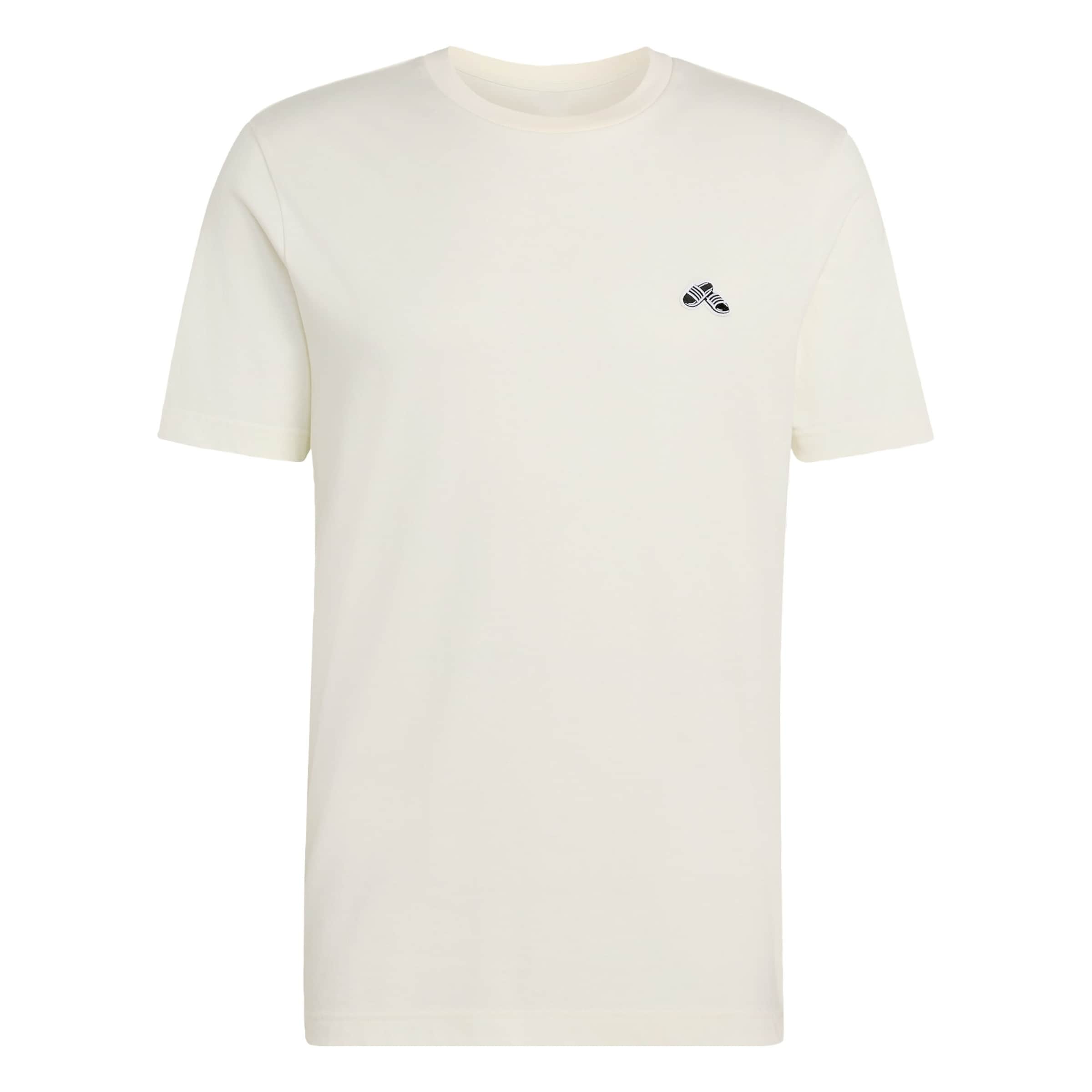 T-Shirt fonctionnel 'Summer Slides' ADIDAS SPORTSWEAR en blanc : devant