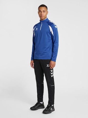 Hummel Sportsweatshirt in Blauw