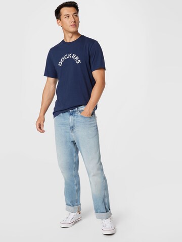 T-Shirt Dockers en bleu