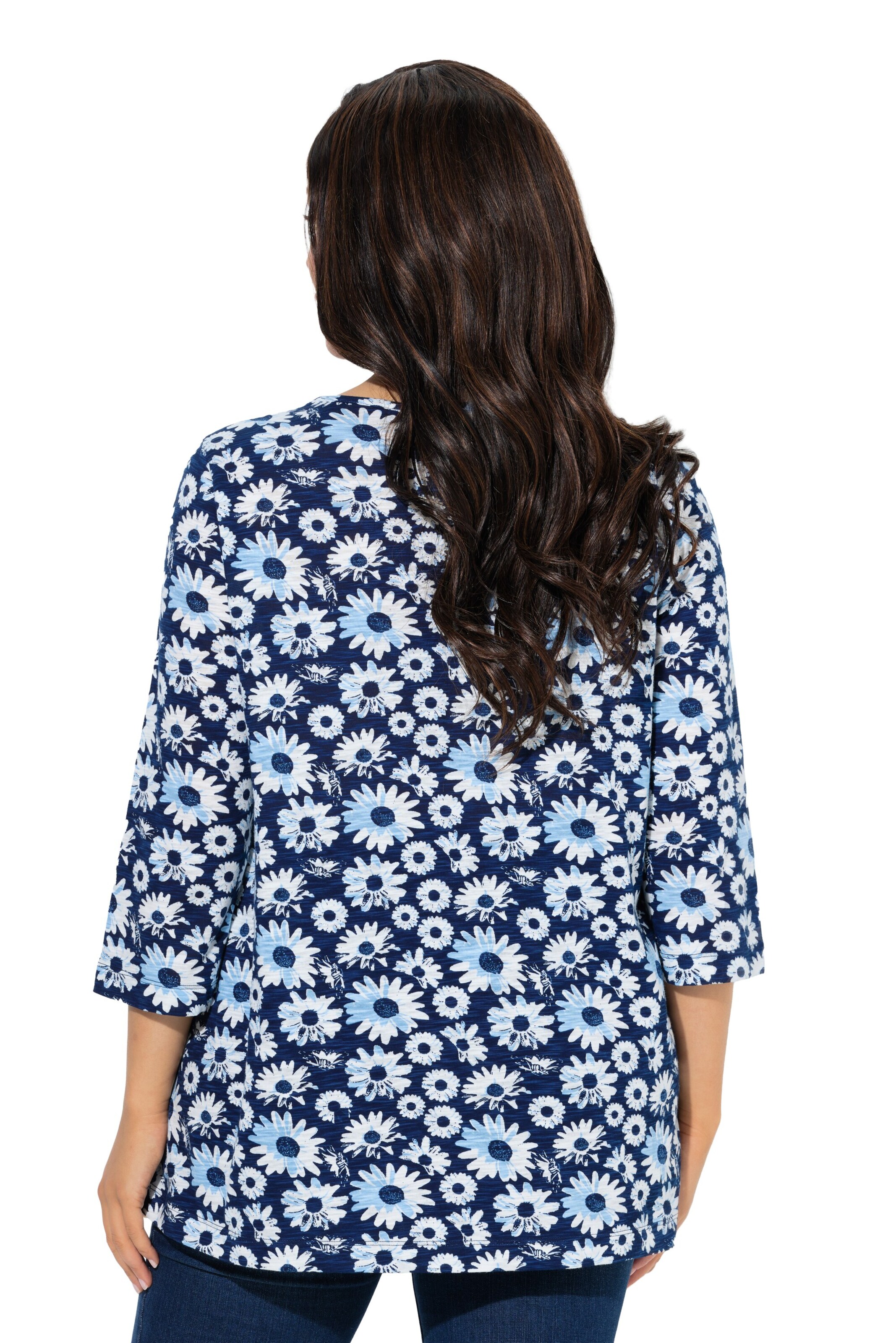 Ulla Popken Shirt in Blauw