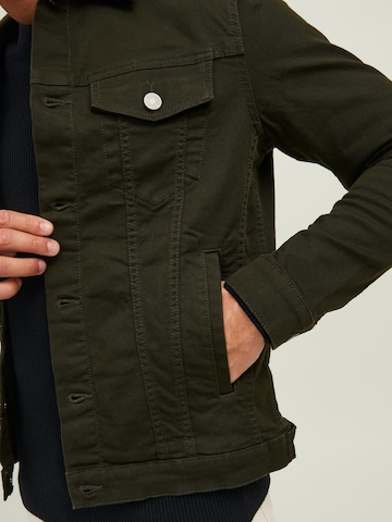 JACK & JONES Between-Season Jacket 'Alvin' in Green