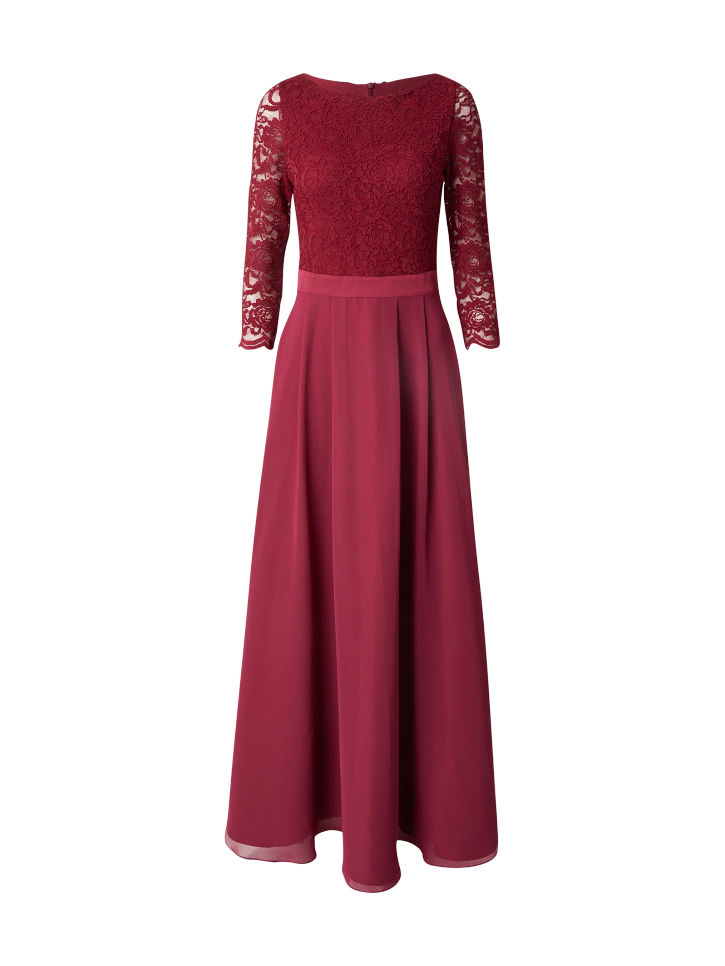 SWING Společenské šaty – červená: přední strana