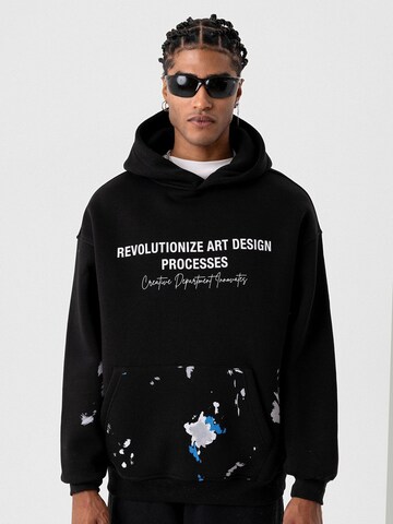 Dandalo Sweatshirt 'Jefferson' in Black: front