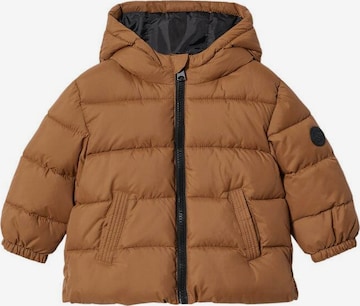 MANGO KIDS Between-Season Jacket 'Aldo' in Brown: front