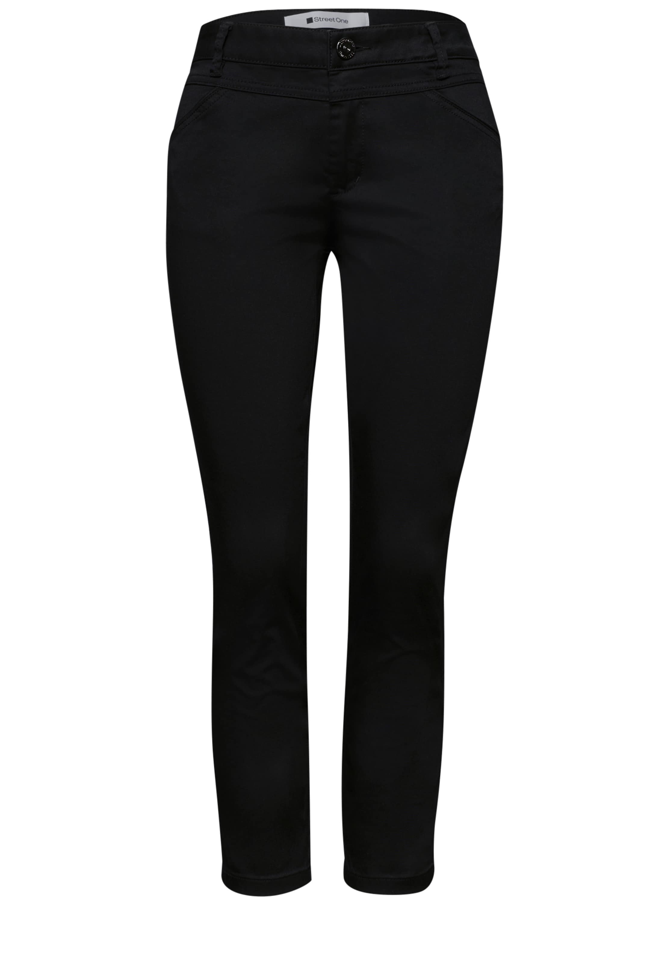 STREET ONE Pants in Black: front