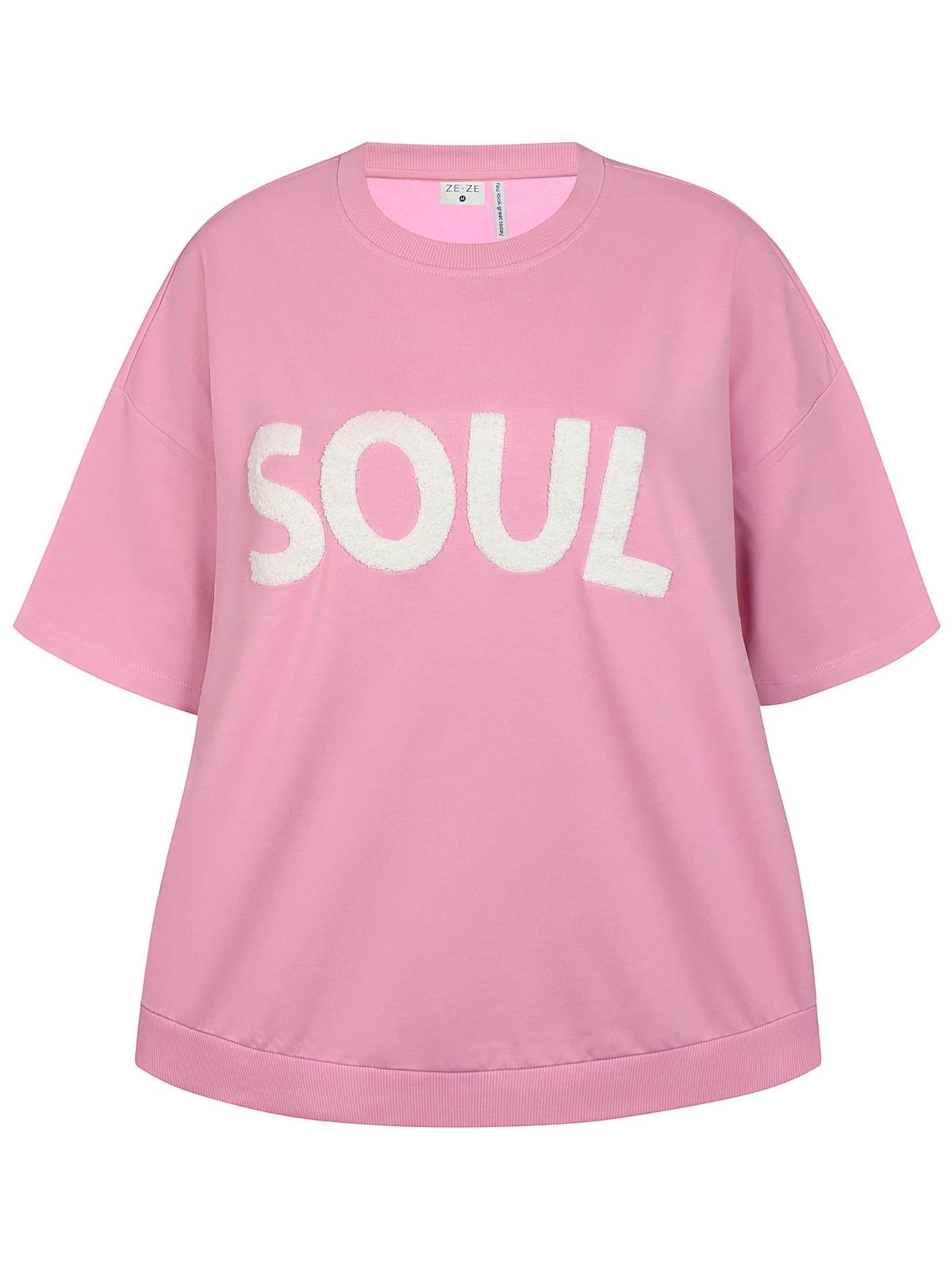ze-ze Shirt 'Esme 027'‌‌‌‌‌‌‌‌ in Pink: Vorderseite