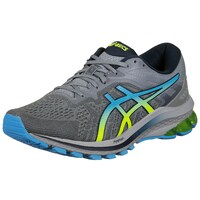 ASICS Chaussure de course 'Gt-1000 10' en bleu, gris et vert fluo