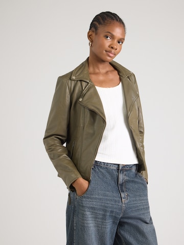 žalia FREAKY NATION Demisezoninė striukė 'X-FN': priekis