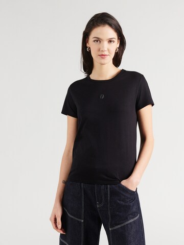 T-shirt 'Eventsa12' BOSS en noir : devant