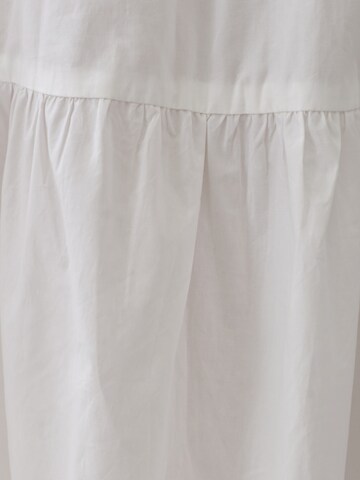 Robe 'LIAH' Tussah en blanc