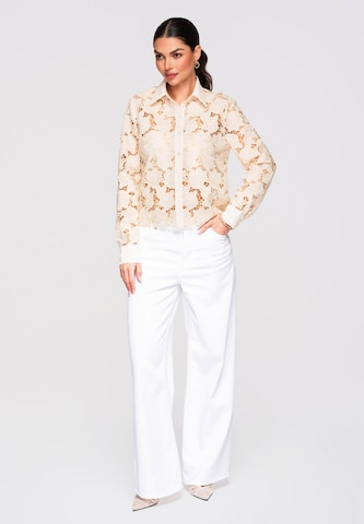 Ombre Blouse 'OW-SH-E0025' in Beige