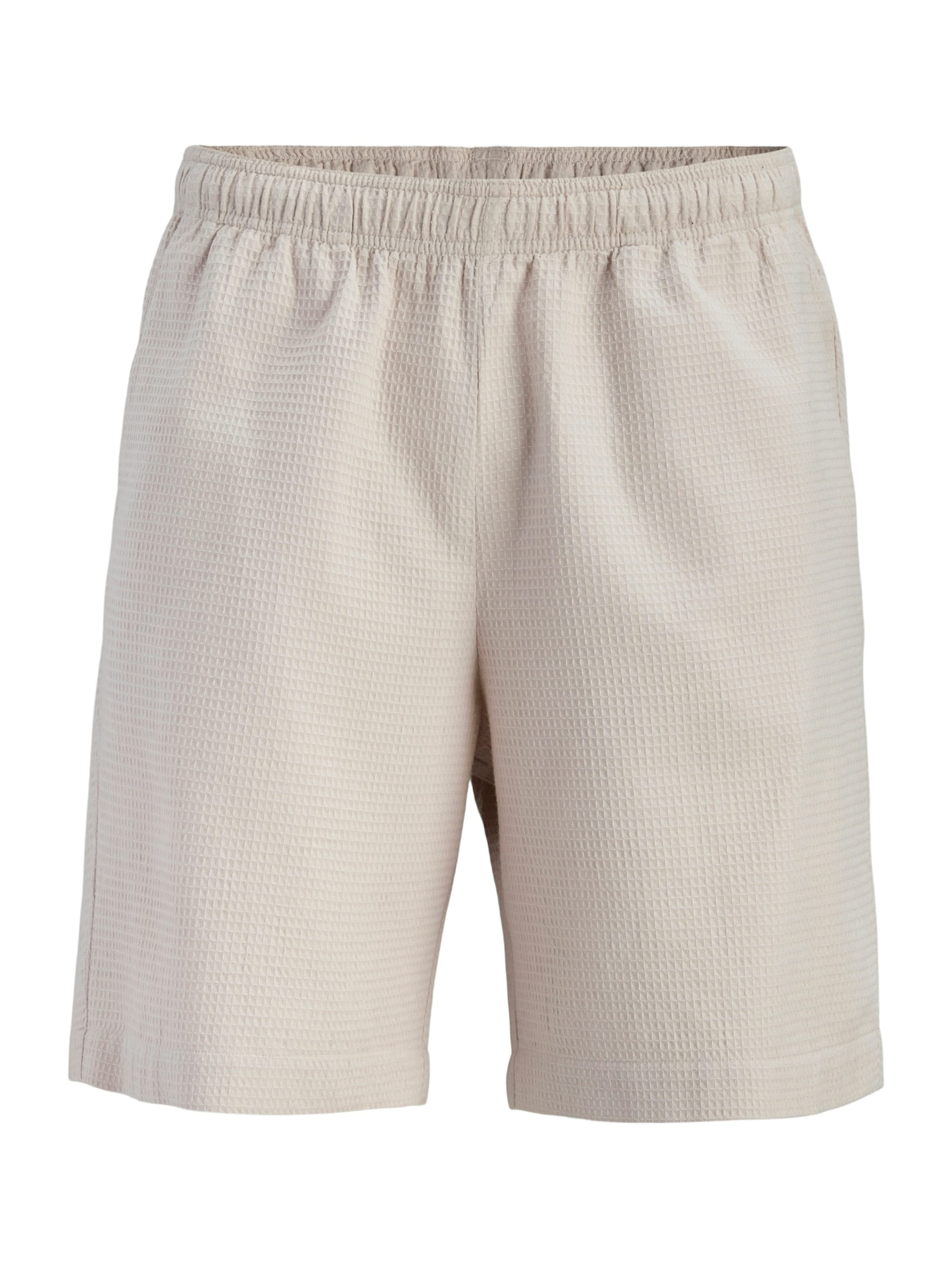 Pantalon 'JREBKORSO' JJ Rebel en beige : devant