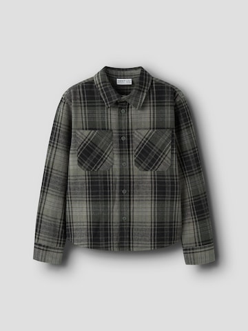 Coupe regular Chemise NAME IT en vert
