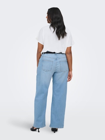 Wide Leg Jean 'CARJuicy' ONLY Carmakoma en bleu