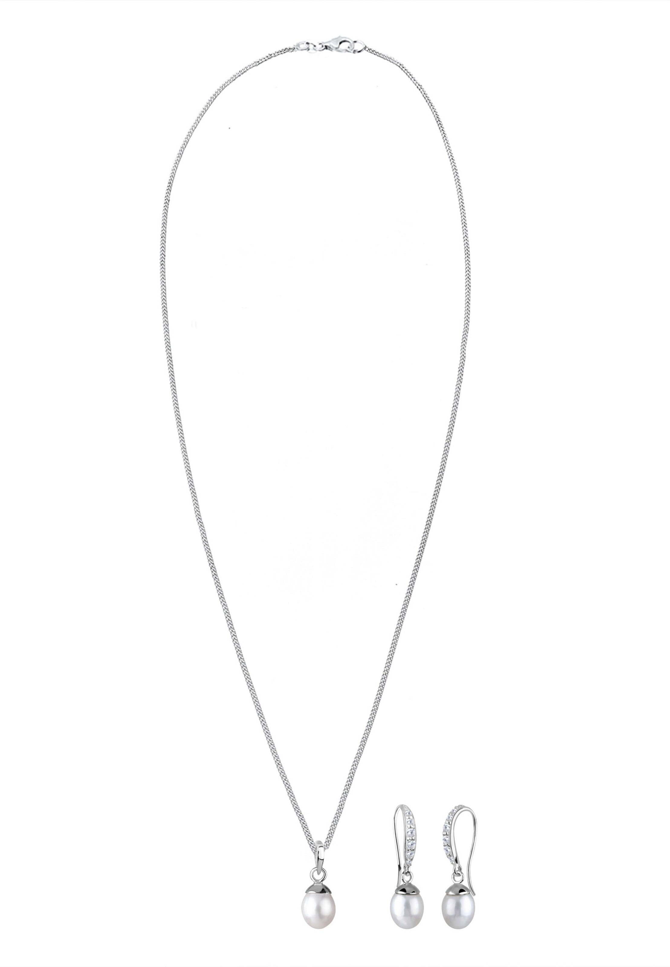 ELLI Sieraden set in Zilver: voorkant