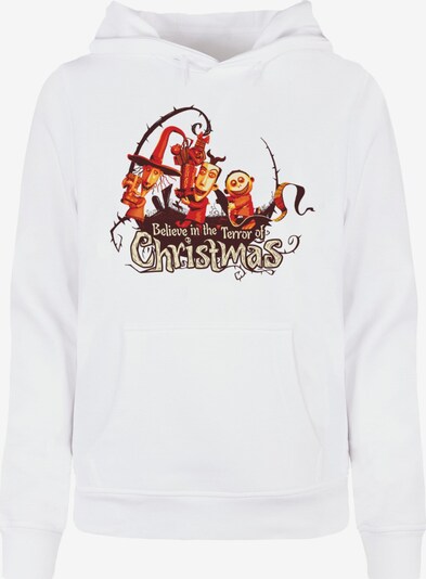 ABSOLUTE CULT Sweatshirt 'The Nightmare Before Christmas - Christmas Terror' in Orange / Red / Black / White, Item view