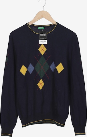 UNITED COLORS OF BENETTON Pullover 7XL in Blau: Vorderseite