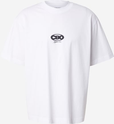 JACK & JONES Majica 'JCOSTRATUS' u narančasta / crna / bijela, Pregled proizvoda