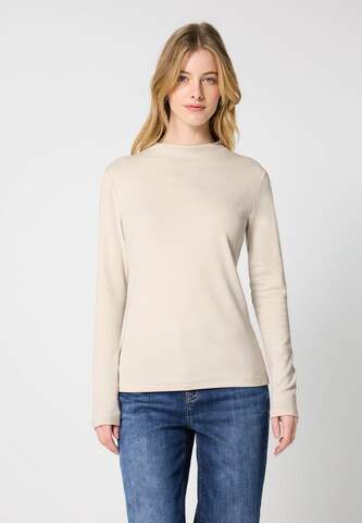 STREET ONE Shirt in Beige: front