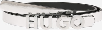 Ceinture 'Zula' HUGO Red en gris : devant