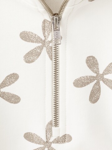 MANGO KIDS Sweatshirt 'ZIPY' in Wit