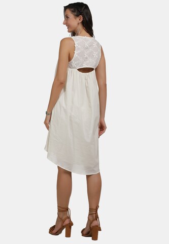 usha FESTIVAL Summer Dress in White