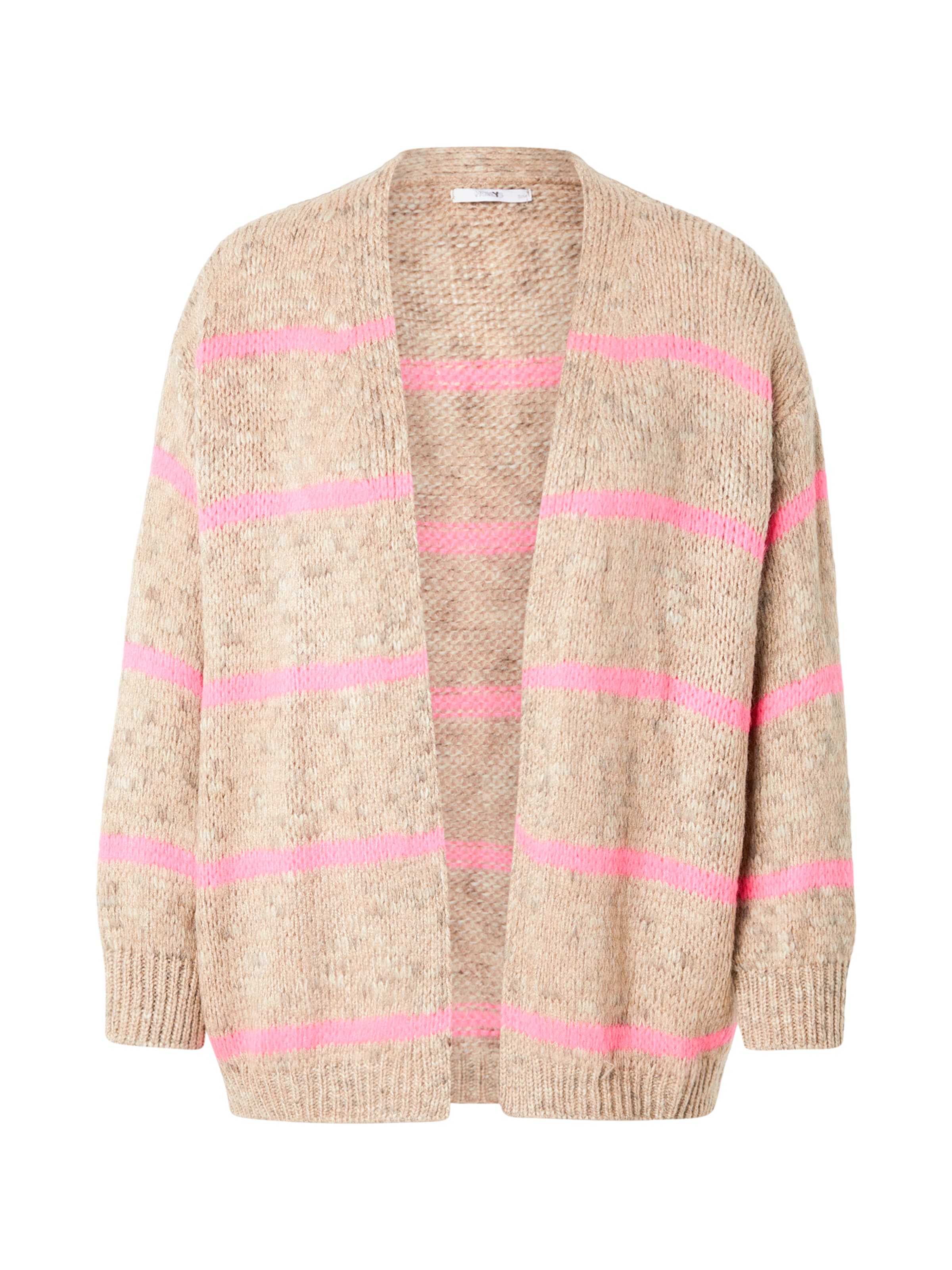 Hailys Strickjacke 'Ka44ta' in Beige: Vorderseite