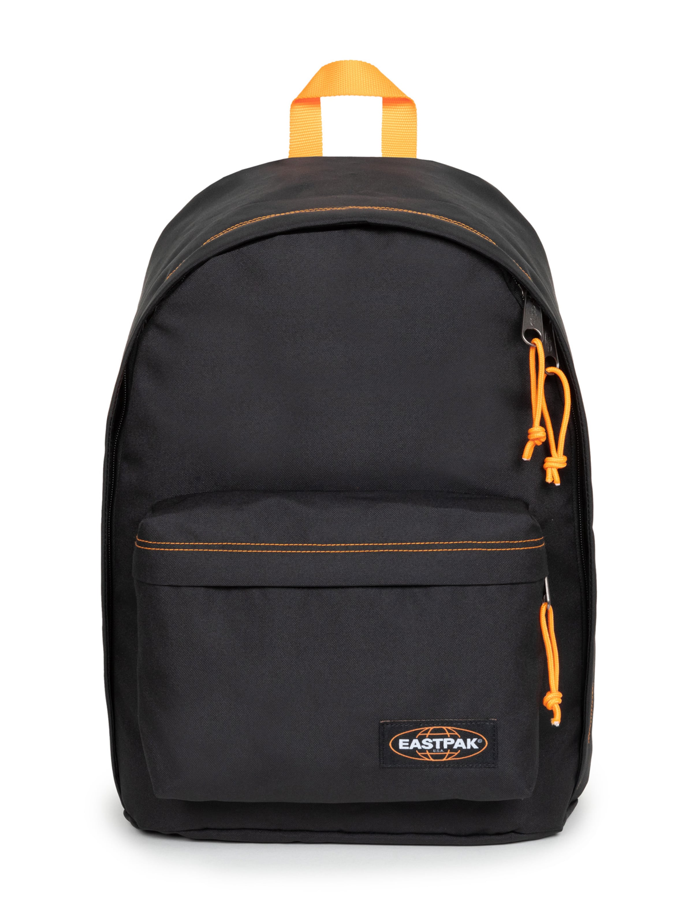 EASTPAK Hátizsák 'Out Of Office' - fekete: elől