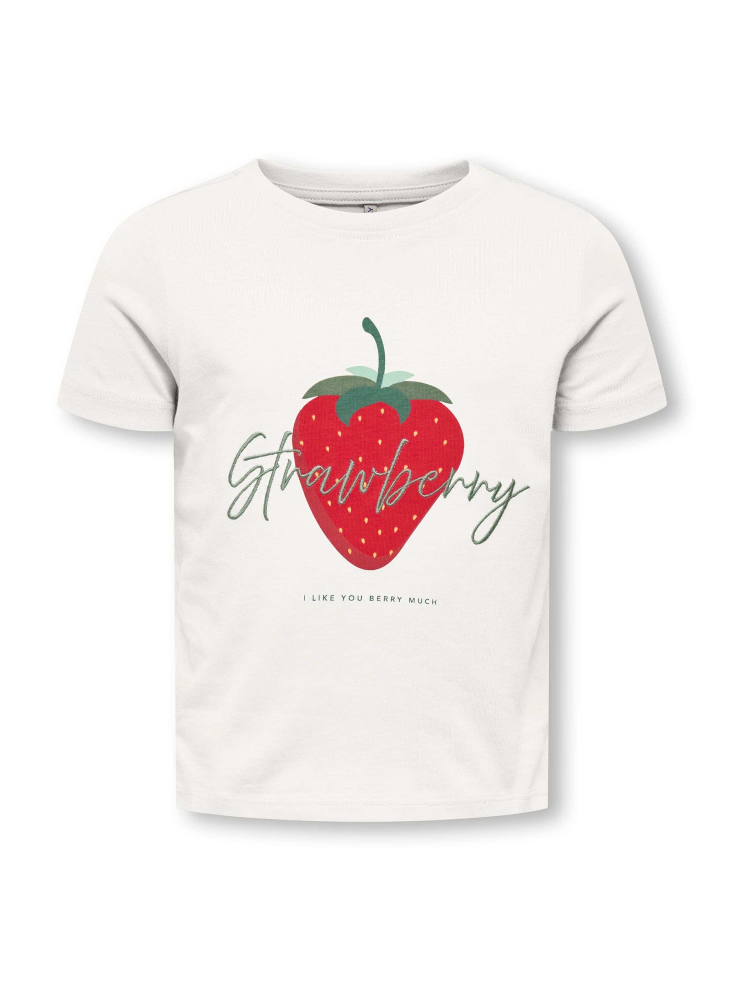T-Shirt 'KMGCANDY' Only Mini en blanc : devant