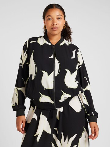 ONLY Carmakoma Between-season jacket 'CARLUX' in Black: front