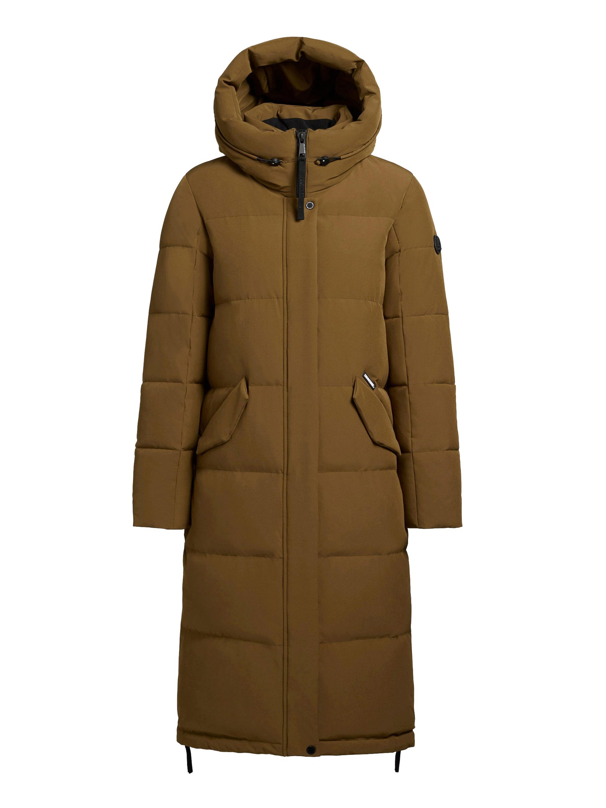 khujo Wintermantel 'Riad-YM' in Grün: Vorderseite