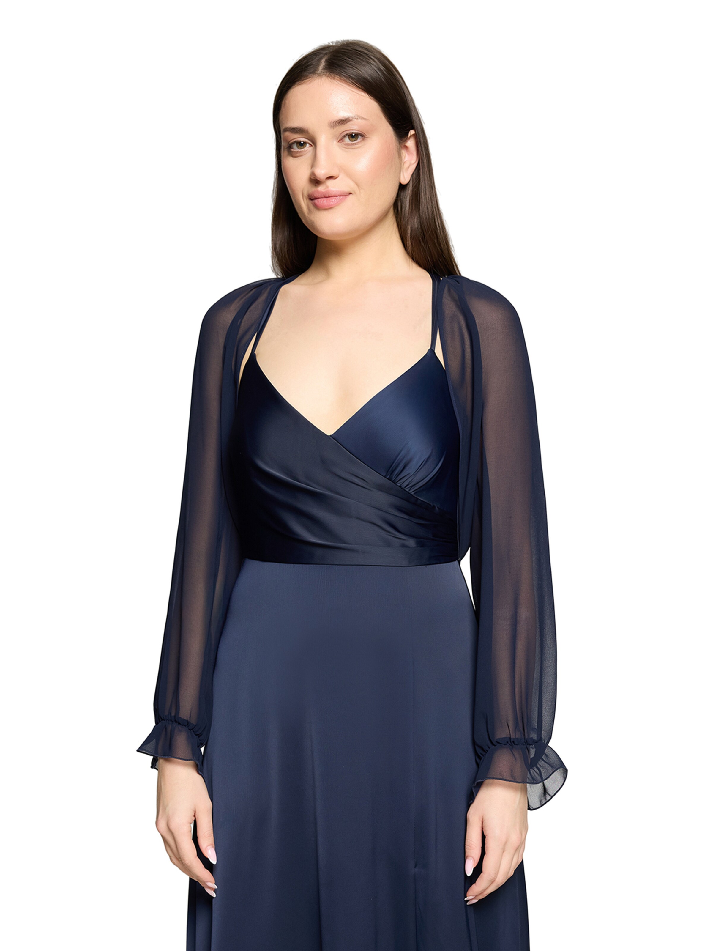 Vera Mont Bolero in Blauw: voorkant