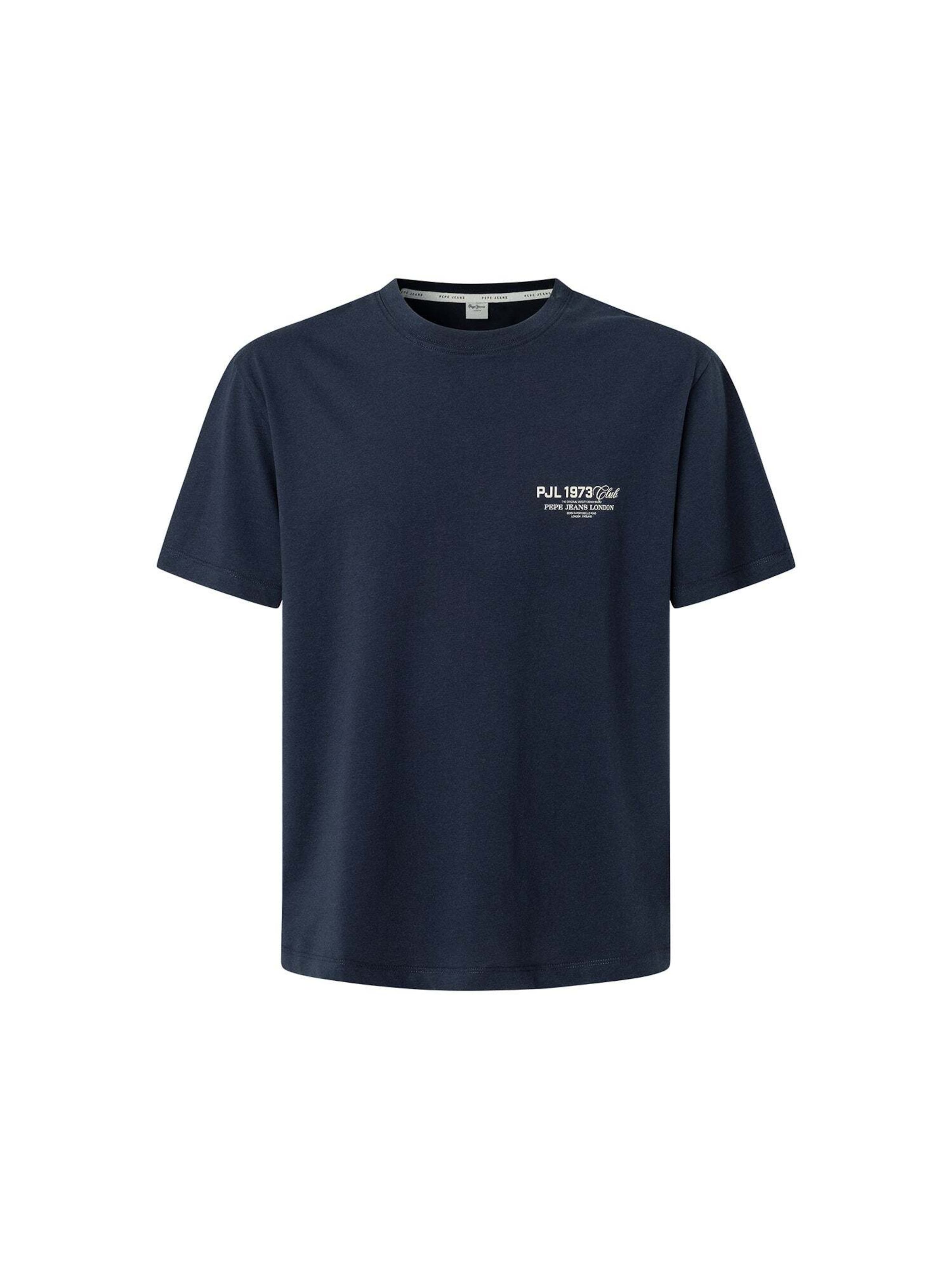 T-Shirt 'Malcom' Pepe Jeans en bleu : devant