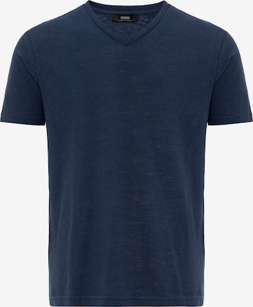 T-Shirt Antioch en bleu : devant