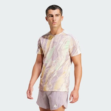 ADIDAS PERFORMANCE - Camiseta funcional 'Move For The Planet AirChill' en beige: frente