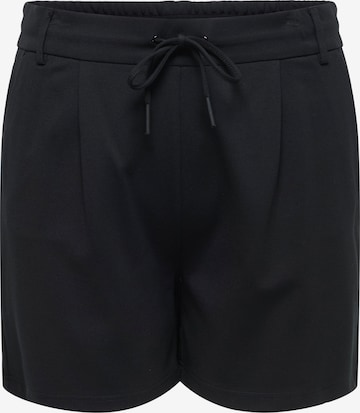 juoda ONLY Carmakoma Standartinis Klostuotos kelnės 'CARGoldtrash': priekis