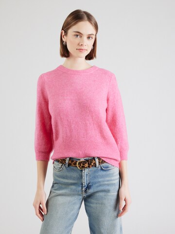 Pull-over 'RIETTA' NÜMPH en rose : devant