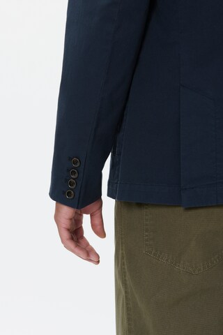 Matinique Regular fit Colbert 'MAGeorge Heritage' in Blauw