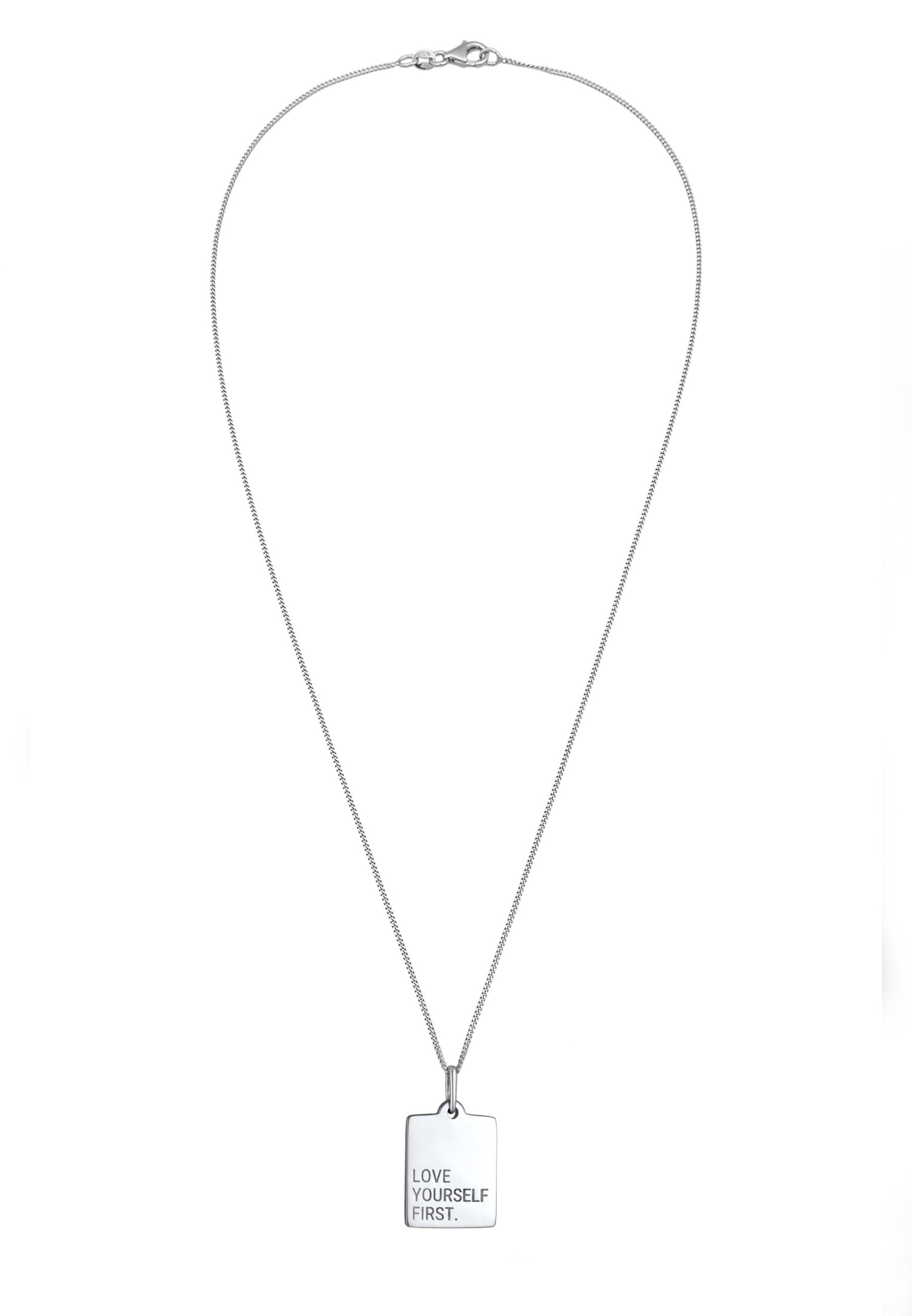 Chaîne ELLI en argent : devant