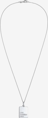 Chaîne ELLI en argent : devant