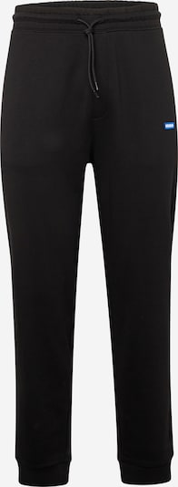 HUGO Pantalon 'Napin' en azur / noir / blanc, Vue avec produit